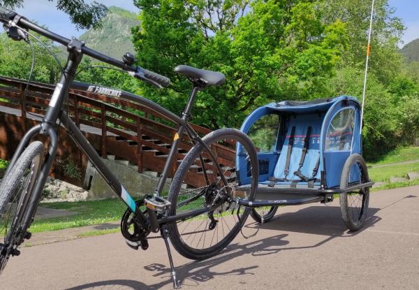Alquiler de remolque de bici en Cantabria